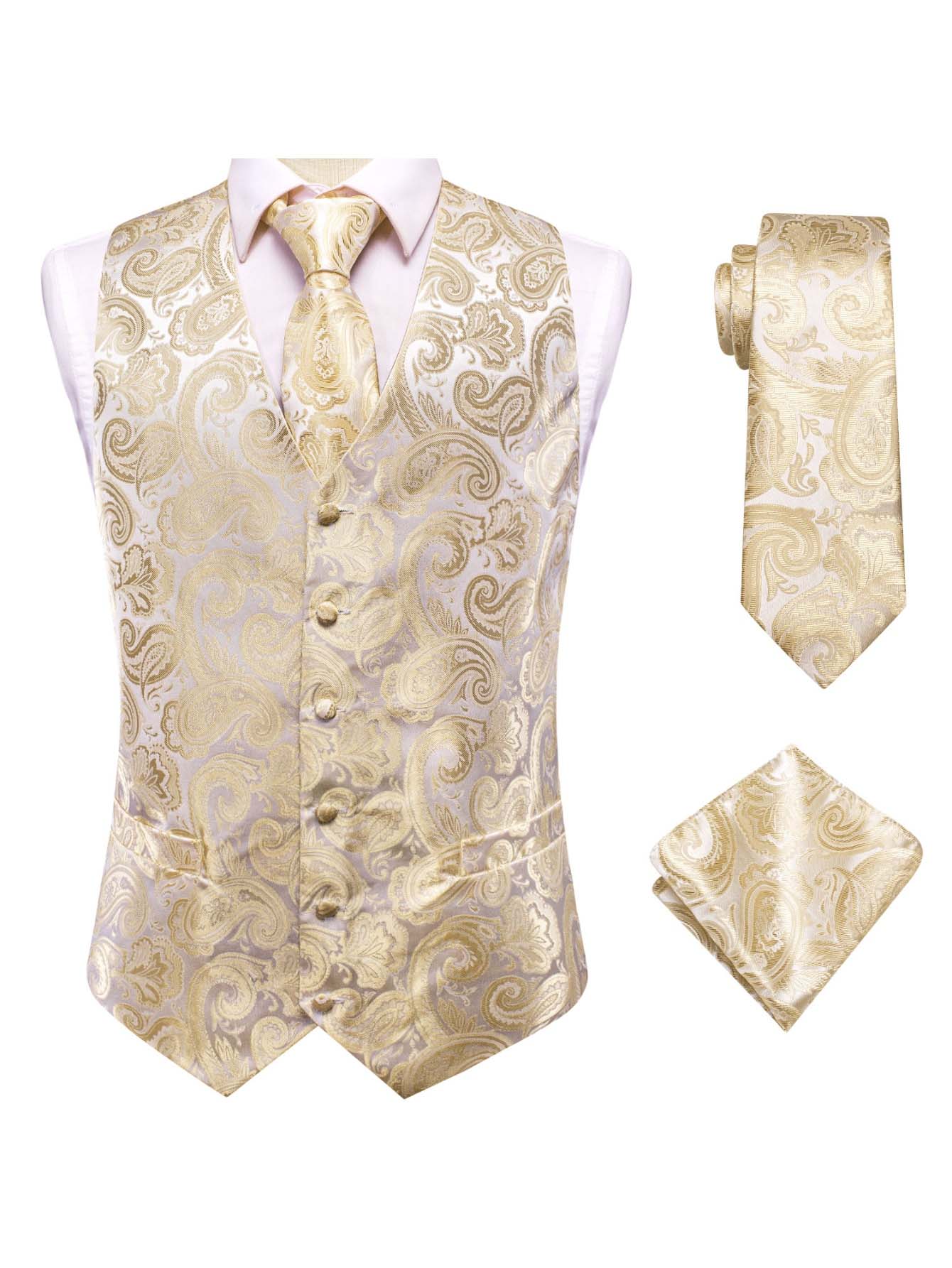 Set Rompi, Dasi, dan Sapu Tang - Pocket Square Set ulasan dan harga