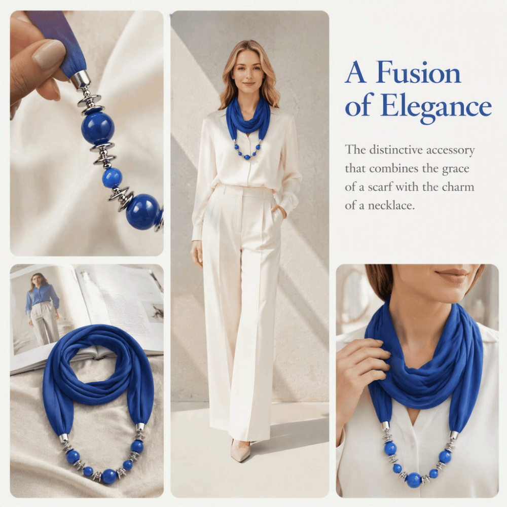 Syal Chiffon Modis, Warna Polo - Infinity Scarf Knit ulasan dan harga