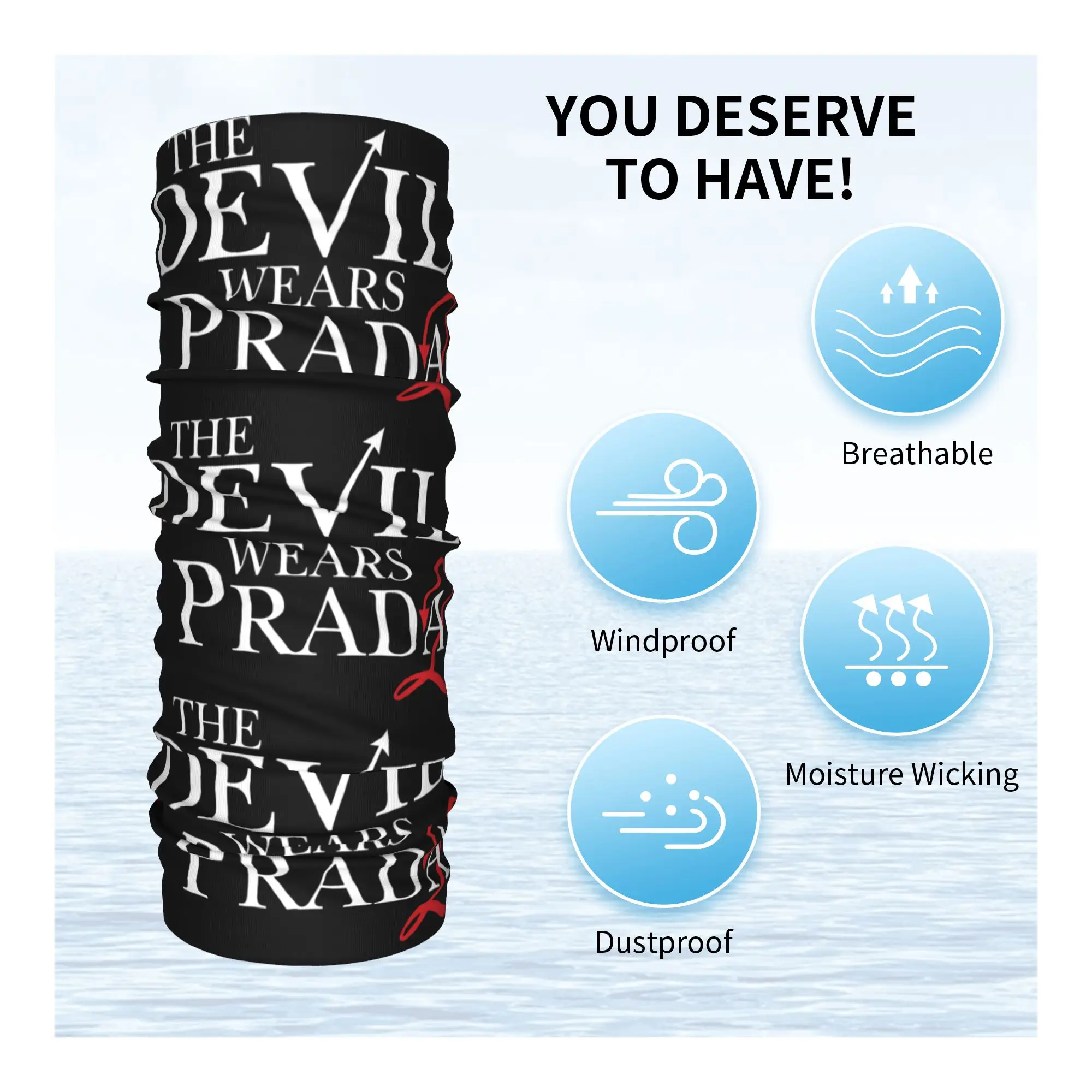 Film Komedi Baru The Devil Wea - Neck Warmer Tube ulasan dan harga