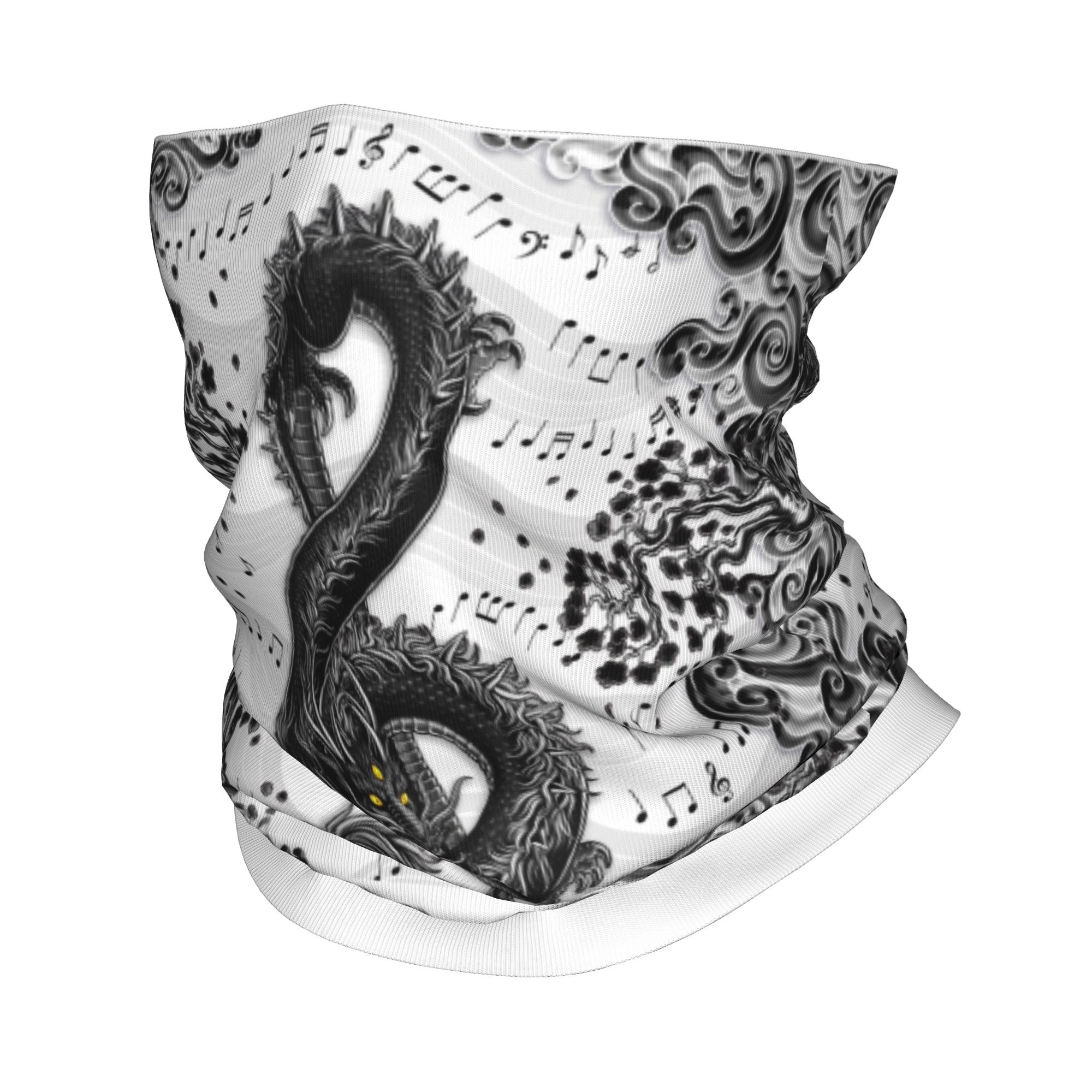 Custom Treble Clef Music Drago - Neck Warmer Tube ulasan dan harga
