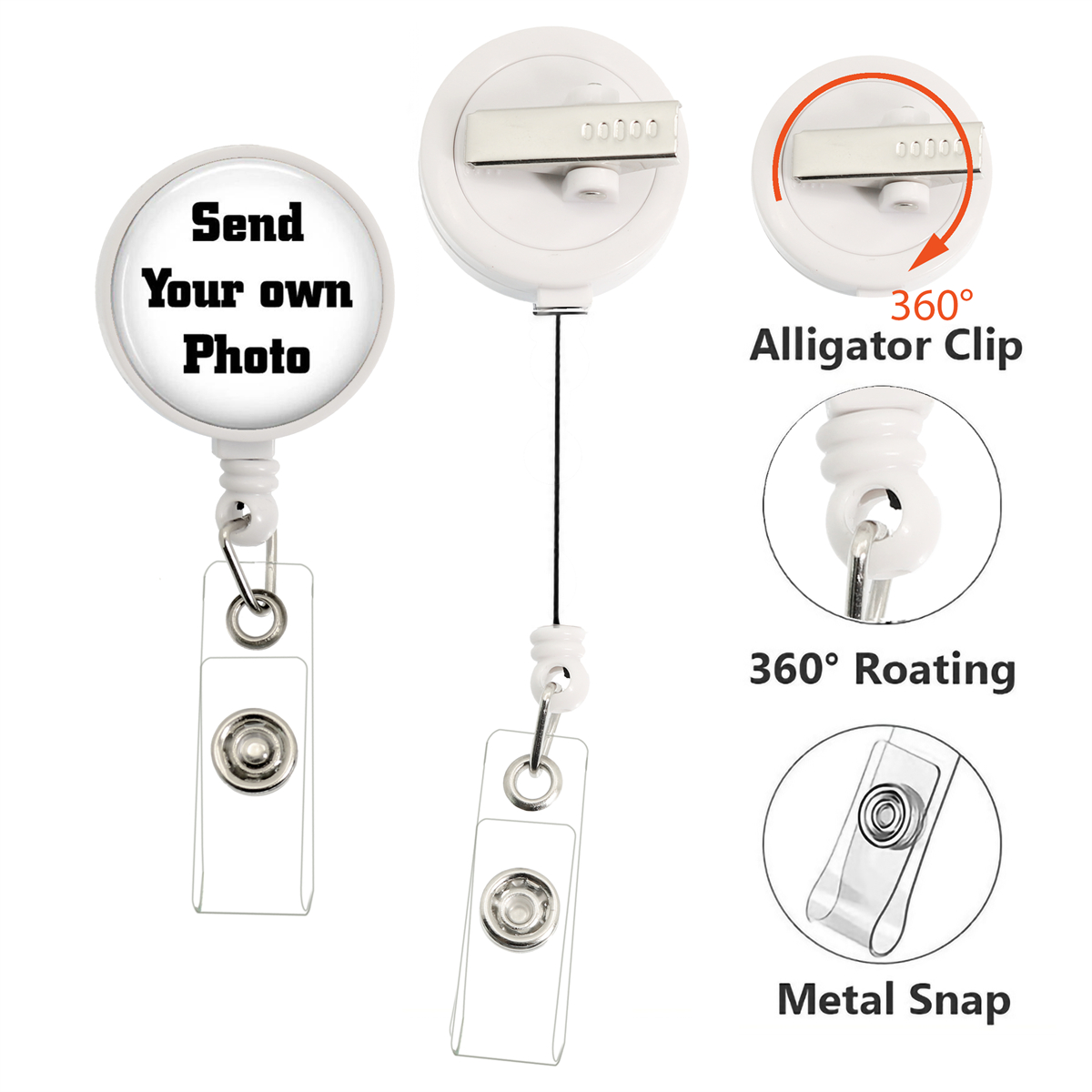 Lencana Retraktil Berlogo Gamb - Lanyard Badge Holder ulasan dan harga