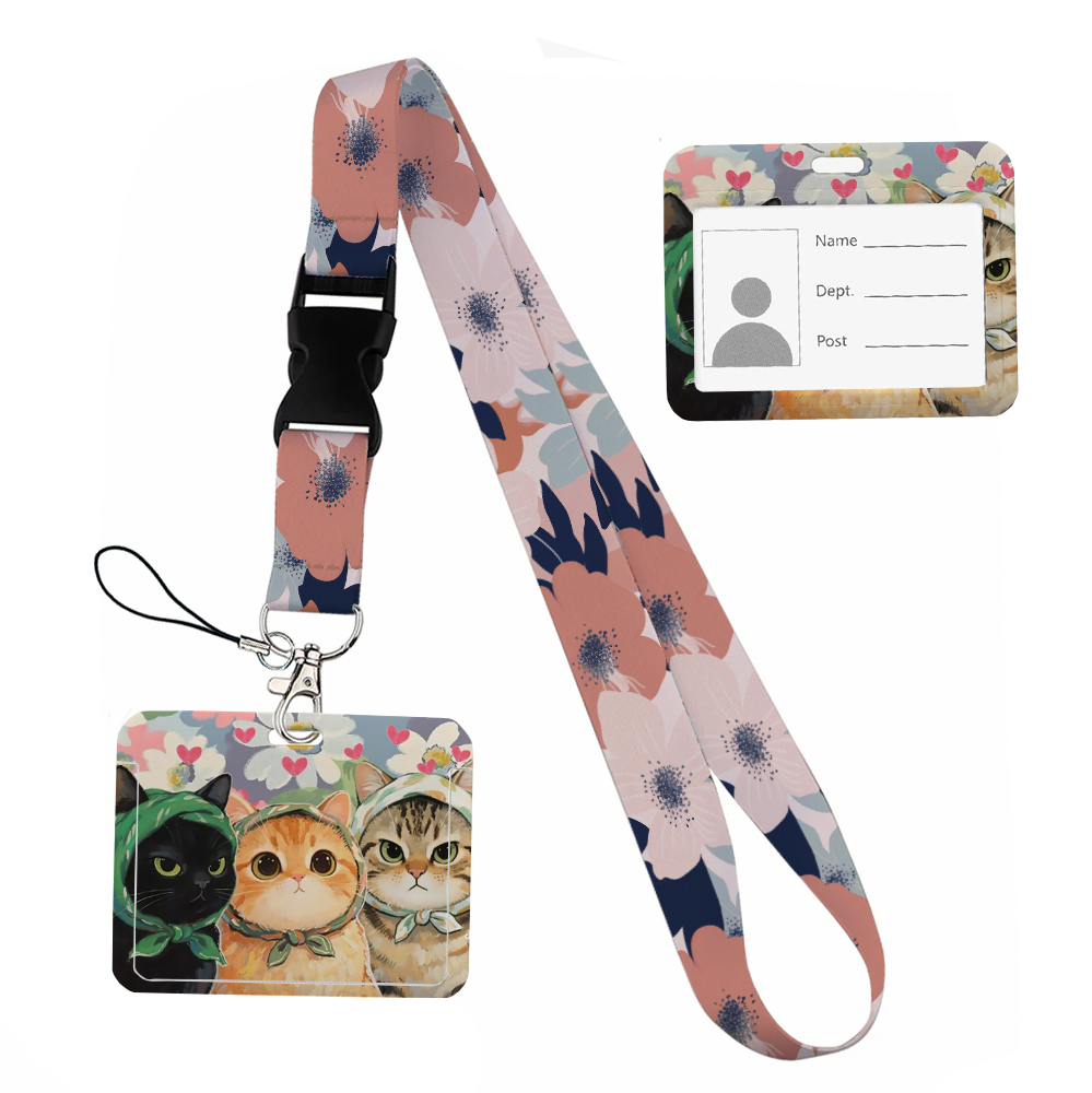 Hewan-hewan kecil di dalam bun - Lanyard Badge Holder ulasan dan harga