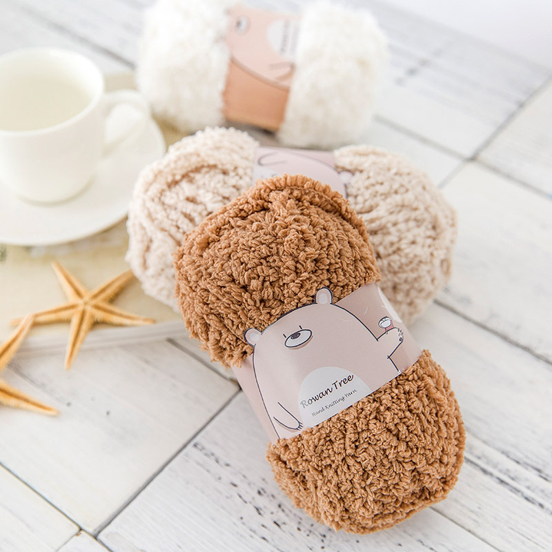 50g/bola tebal mewah beludru k - Woven Scarf Blanket ulasan dan harga